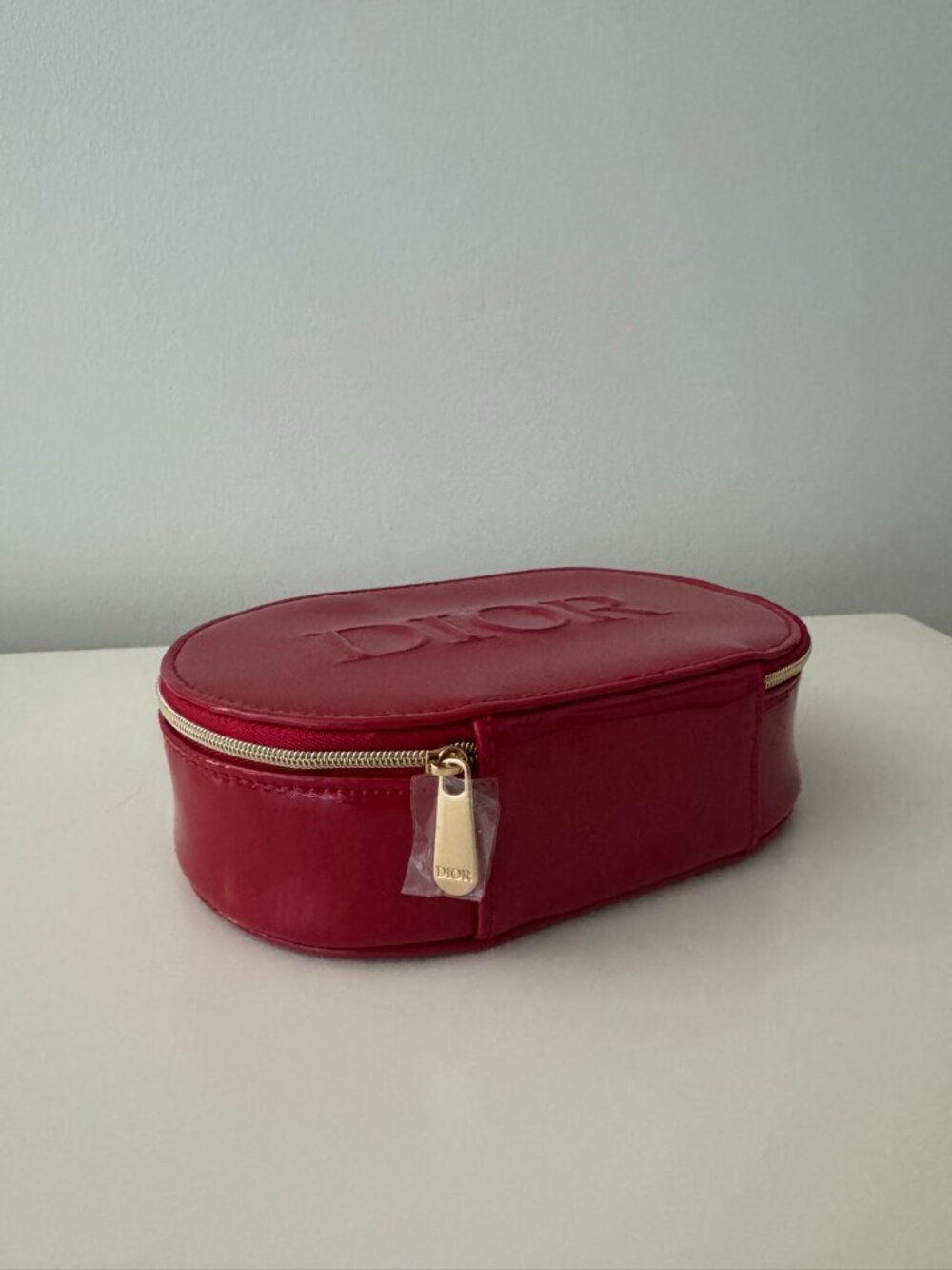 Dior red patent pouch - Picture 4 of 7